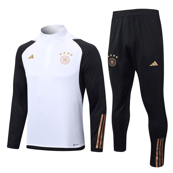 Sudadera De Training Alemania 2022-23 Blanco Negro